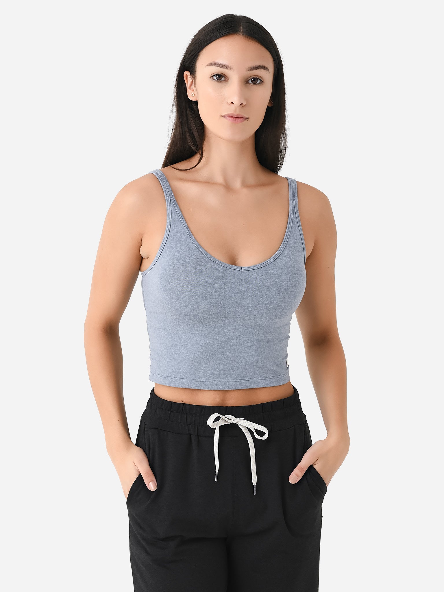 Vuori Women's Halo Performance Crop Tank - Saint Bernard