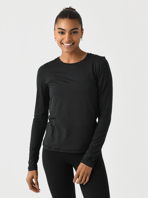 Vuori Women's Long Sleeve Lux Crew