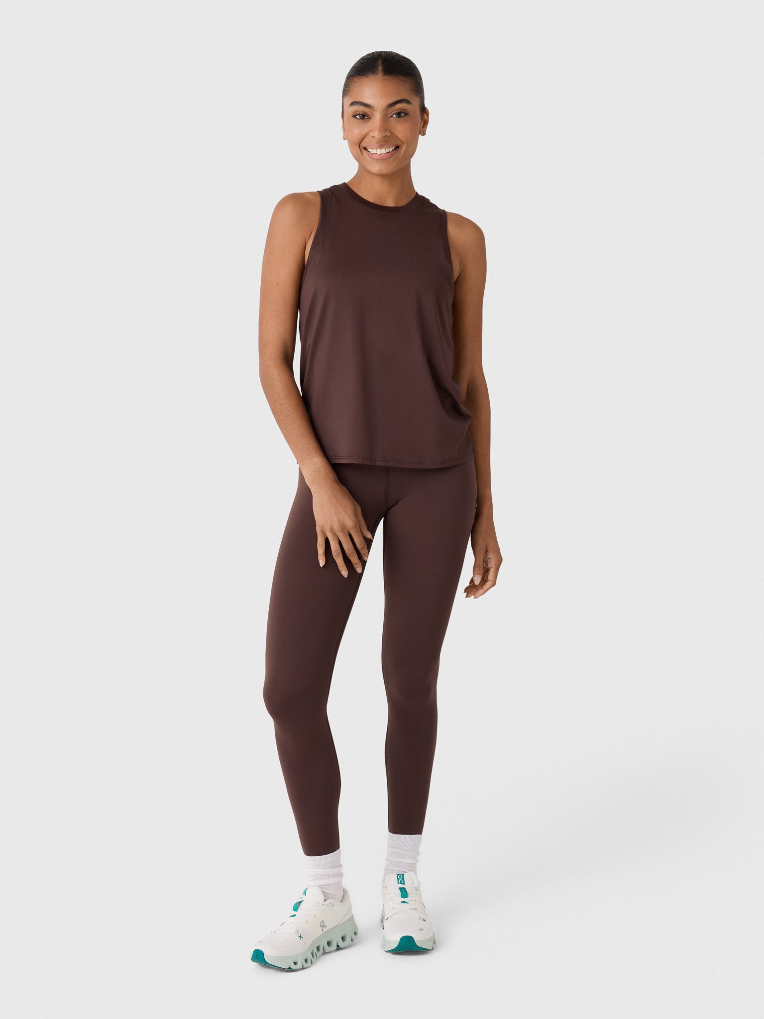 Vuori Women's Long Energy Top - Saint Bernard