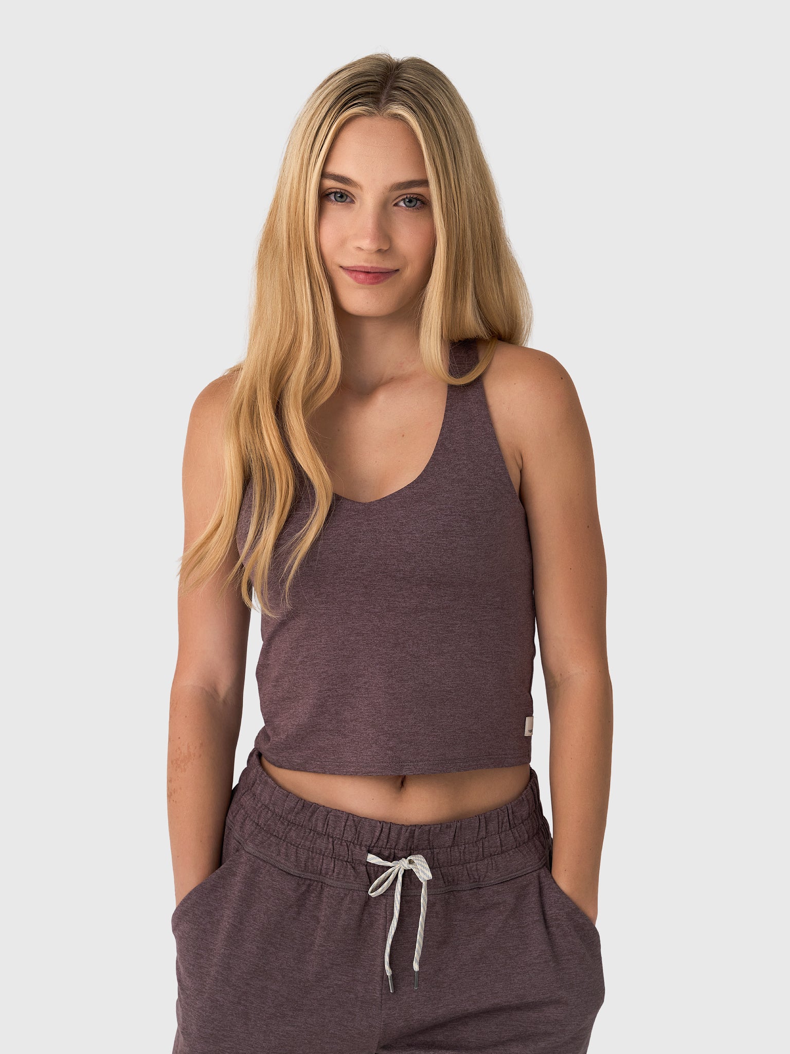 Vuori Women's Halo Performance Crop Tank 2.0 - Saint Bernard