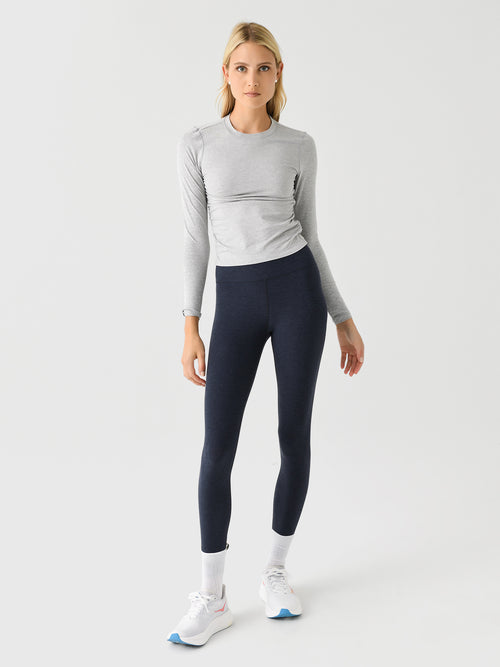 Vuori Women's Long Sleeve Halo Ruched Tee