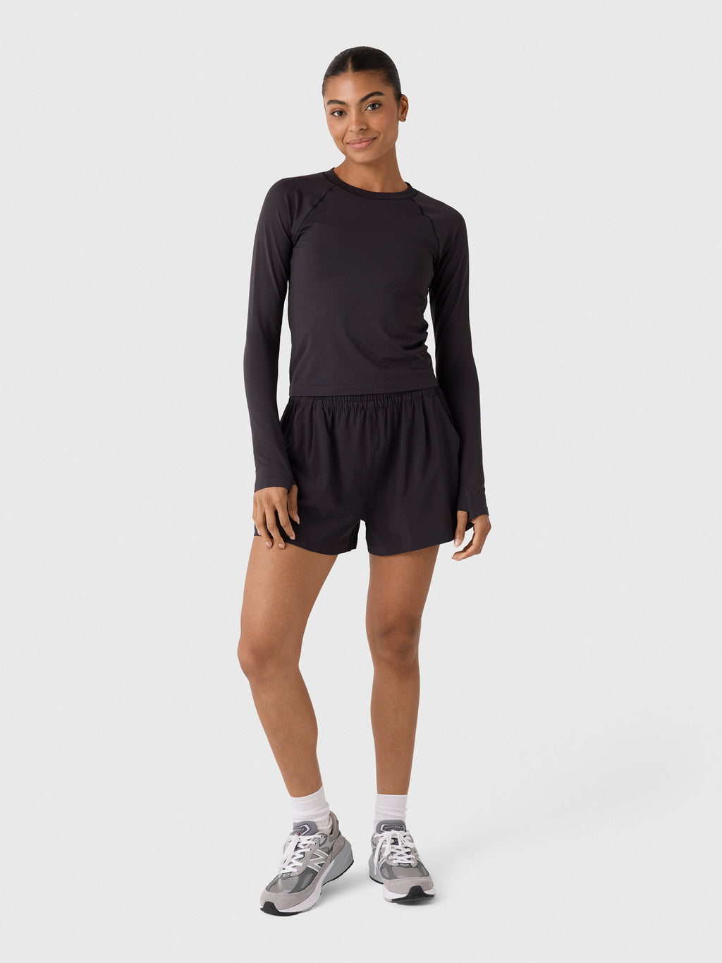 Vuori Women's Long Sleeve Seamless Surge Tee - Saint Bernard