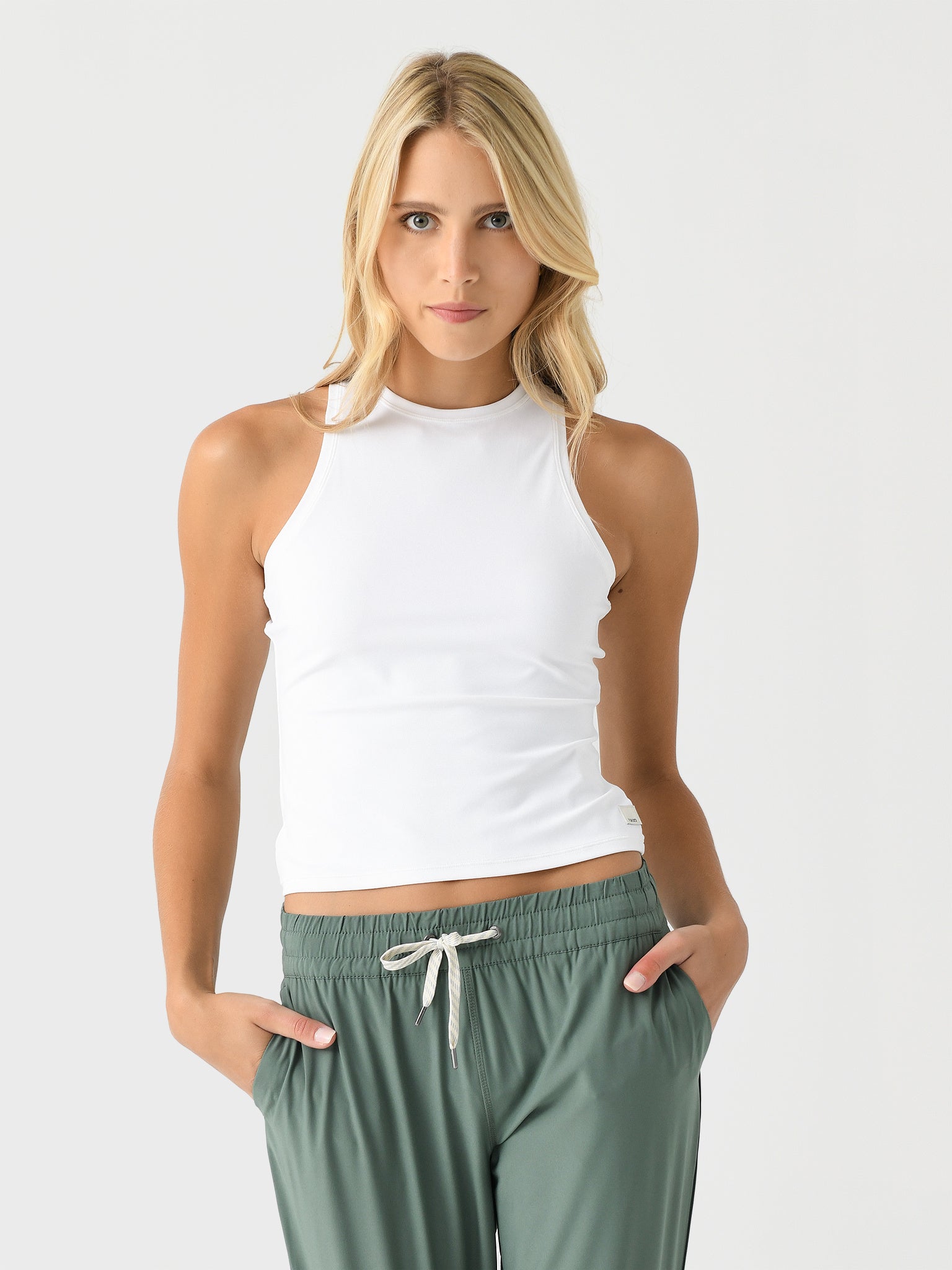 Vuori Women's AllTheFeels Crew Tank - Saint Bernard