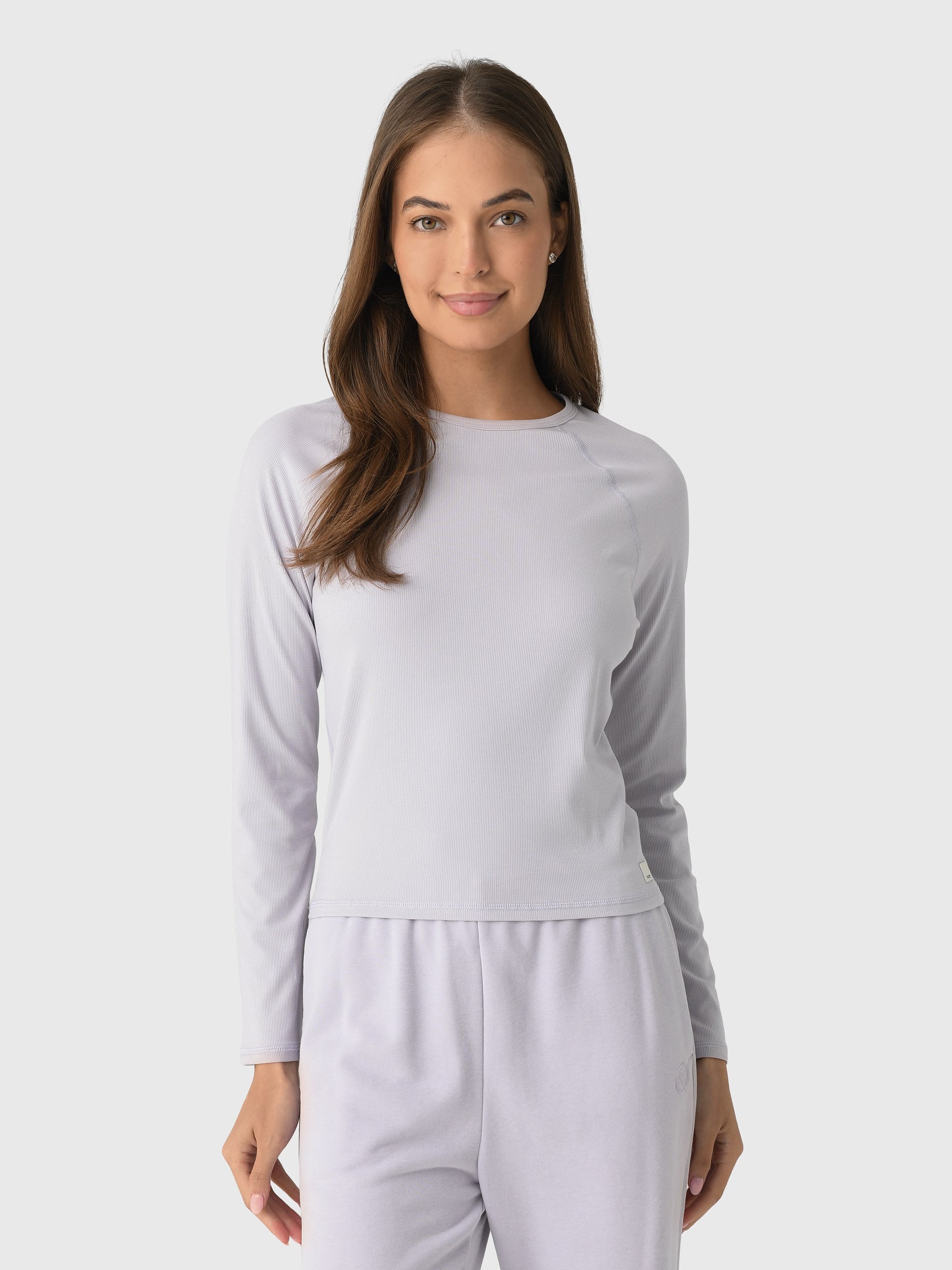 Vuori Women's Long Sleeve Pose Crew - Saint Bernard