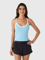 Vuori Women's AllTheForm V-Neck Tank - Saint Bernard