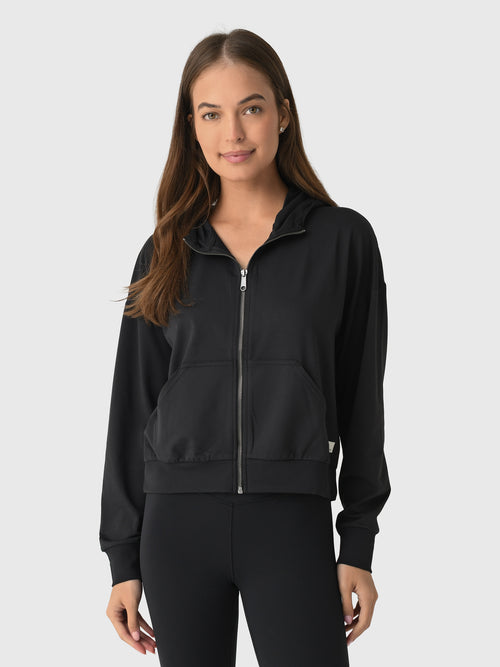 Vuori Women's Halo Modern Full Zip Hoodie