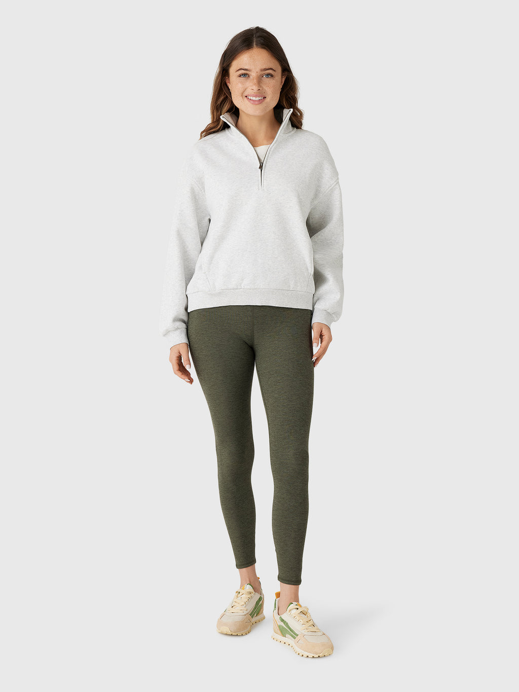 Vuori Women's Restore Oversized Half Zip - Saint Bernard