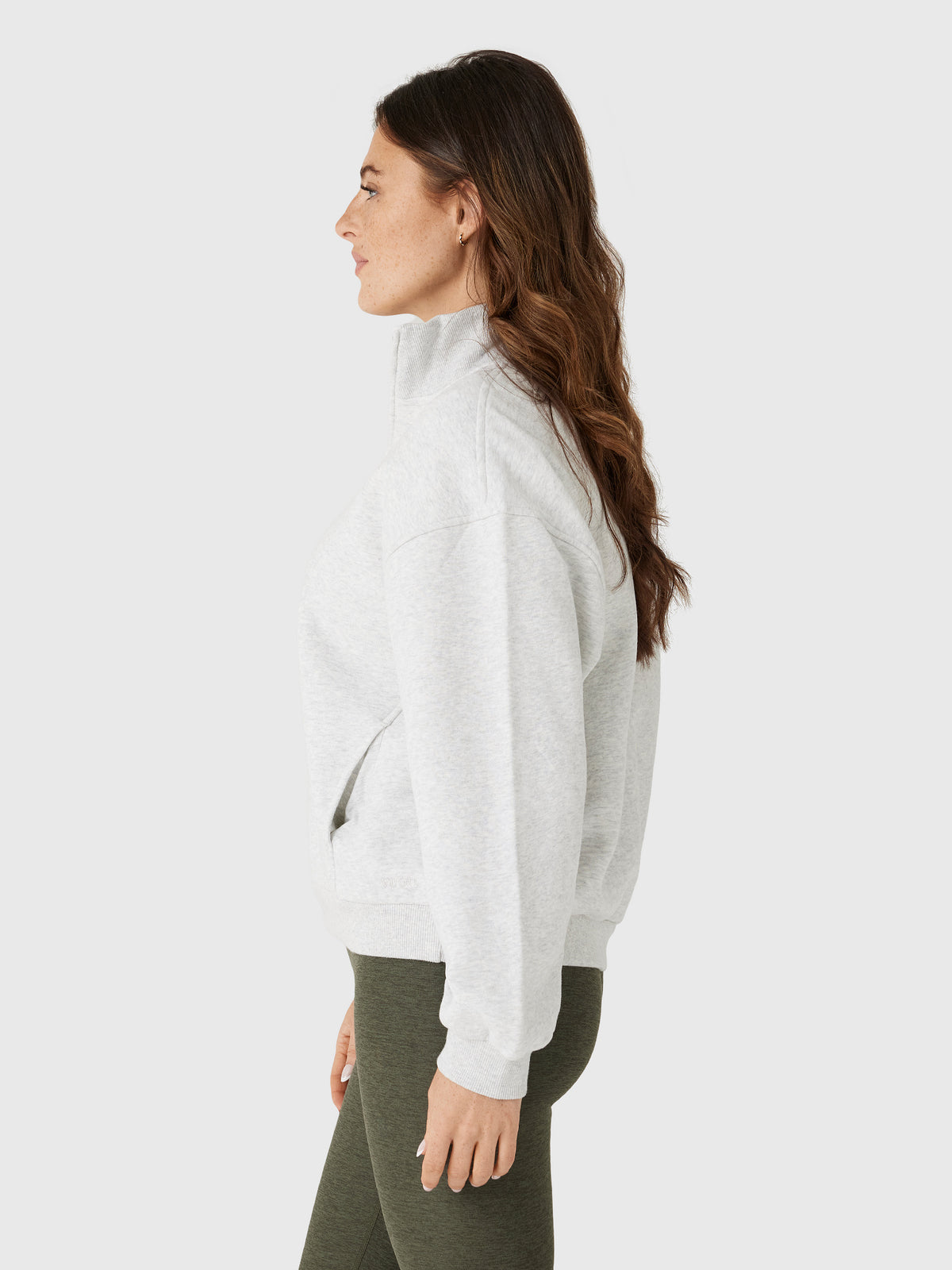 Vuori Women's Restore Oversized Half Zip - Saint Bernard