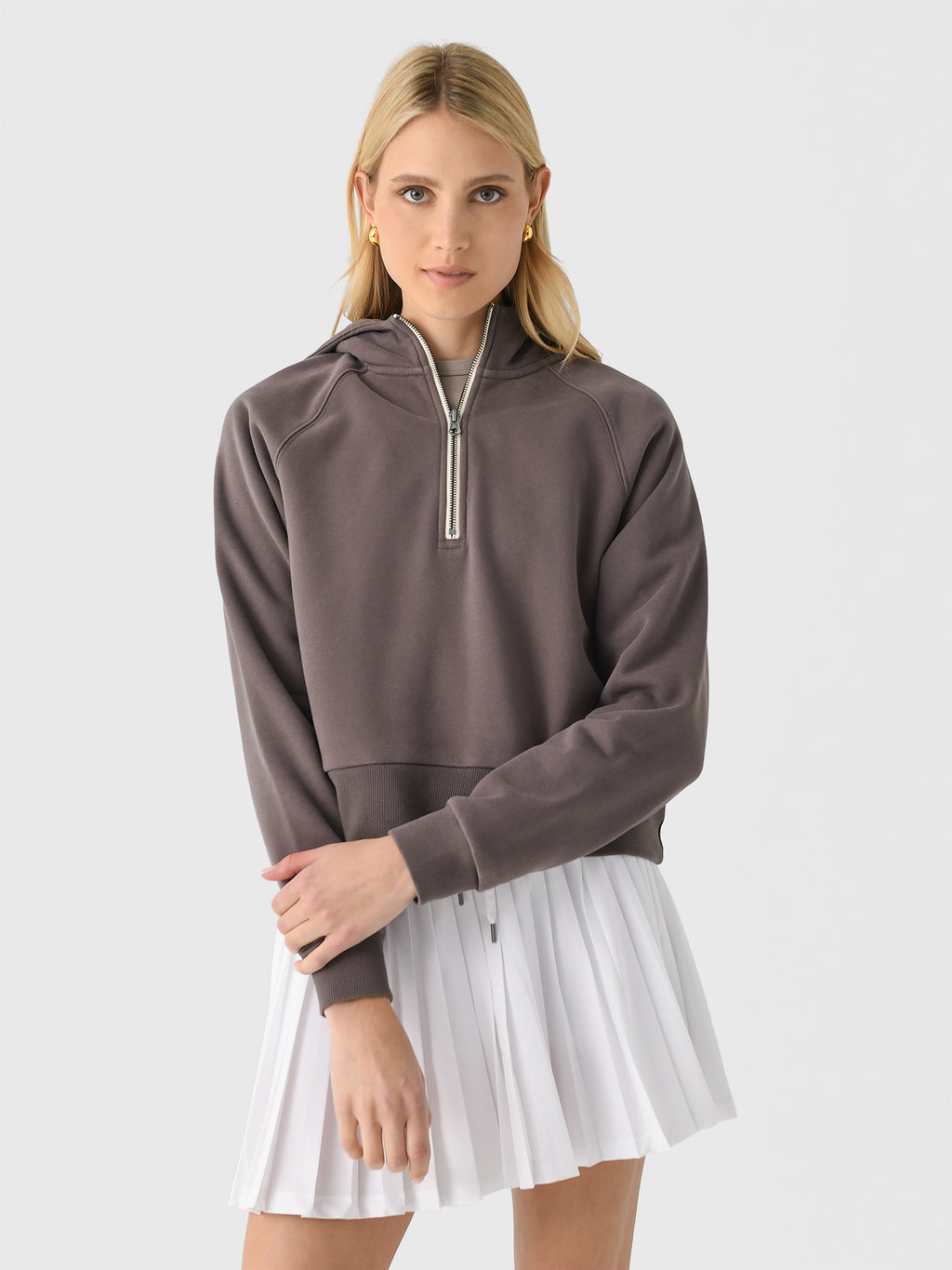 Vuori Women's Restore Half-Zip Hoodie - Saint Bernard