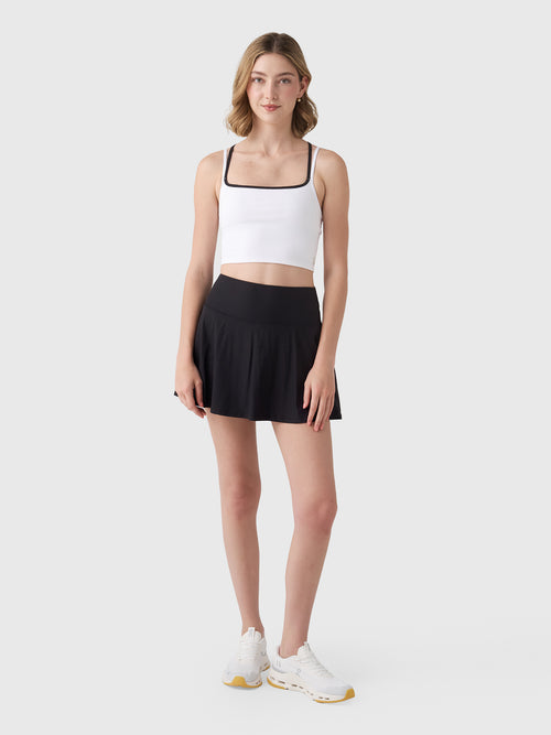 Vuori Women's Baseline Gingham 14.5" Skirt