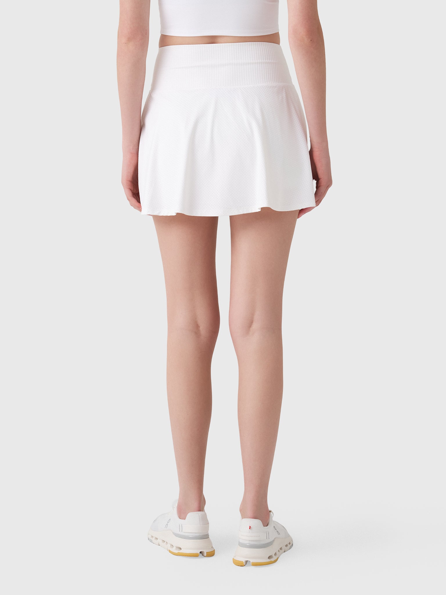 Vuori Women's Baseline Gingham 14.5" Skirt - Saint Bernard