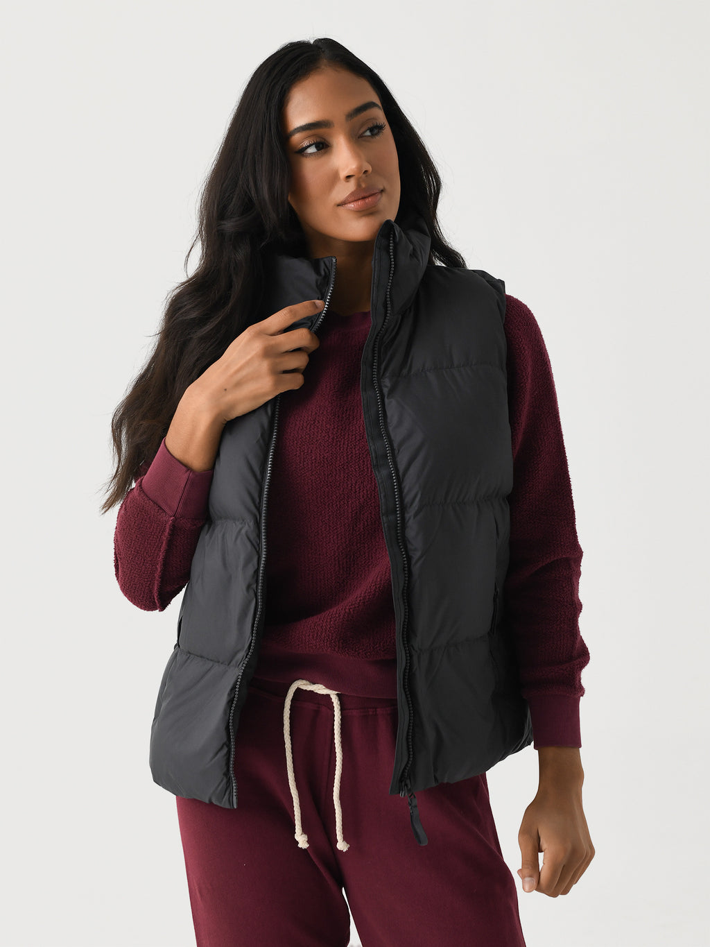 Vuori Women's Hillside Down Vest - Saint Bernard