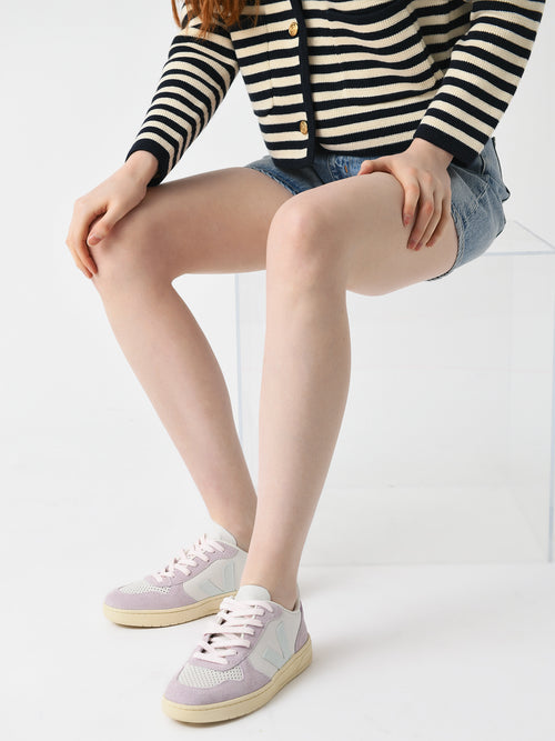 VEJA Women's V-10 Leather Sneaker