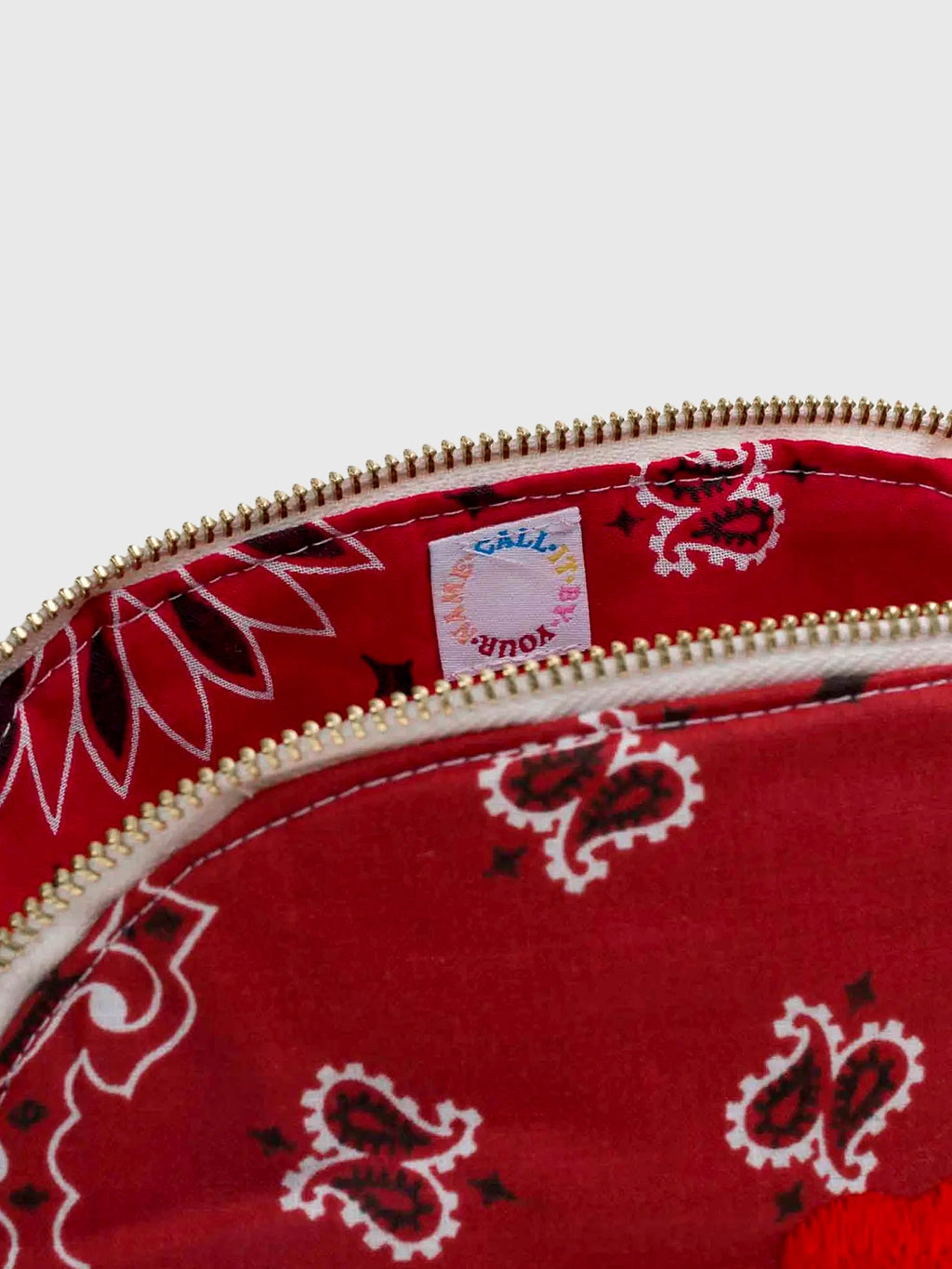 Call It By Your Name Small Toiletry Bag - Saint Bernard