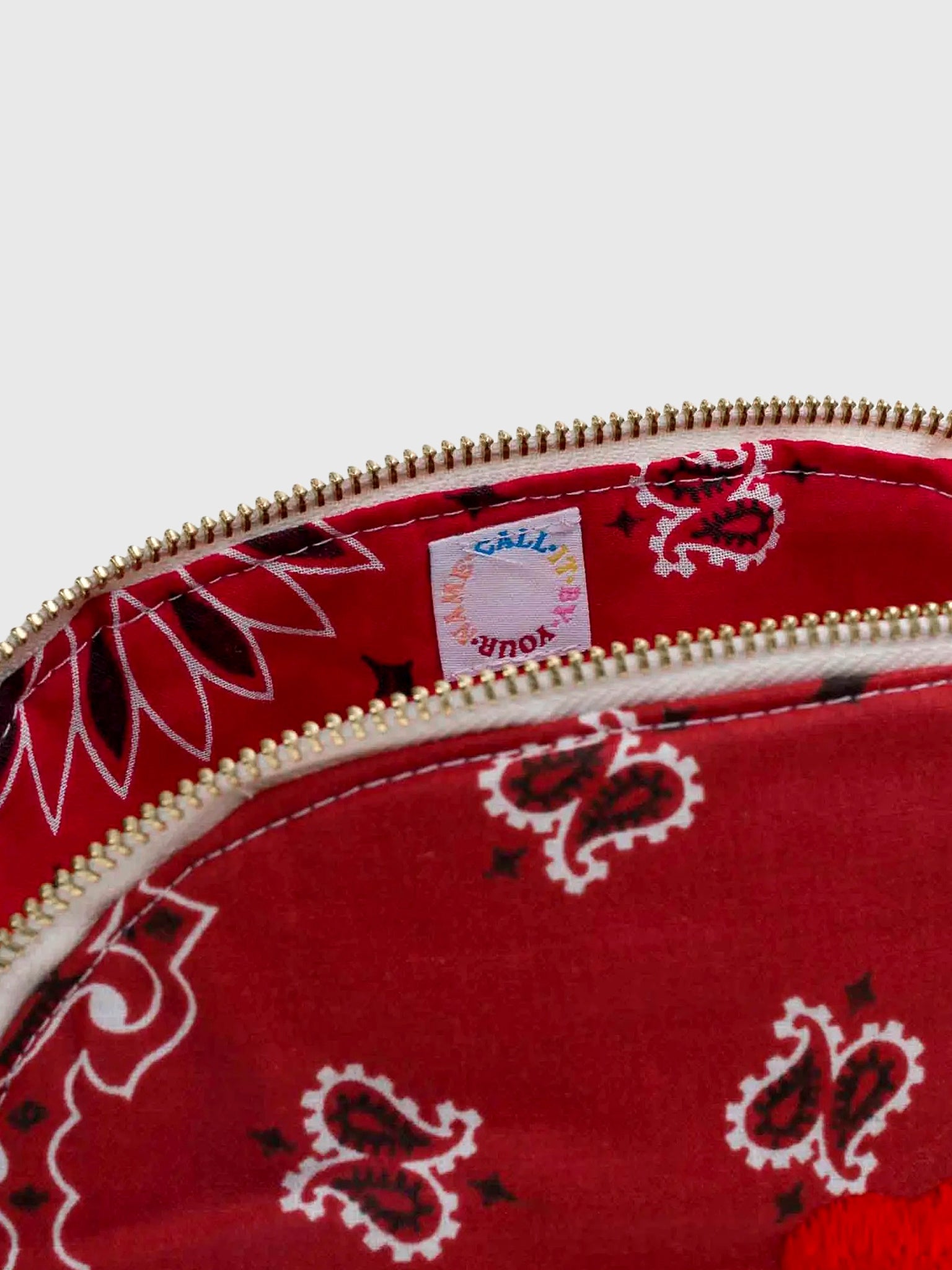 Call It By Your Name Small Toiletry Bag - Saint Bernard