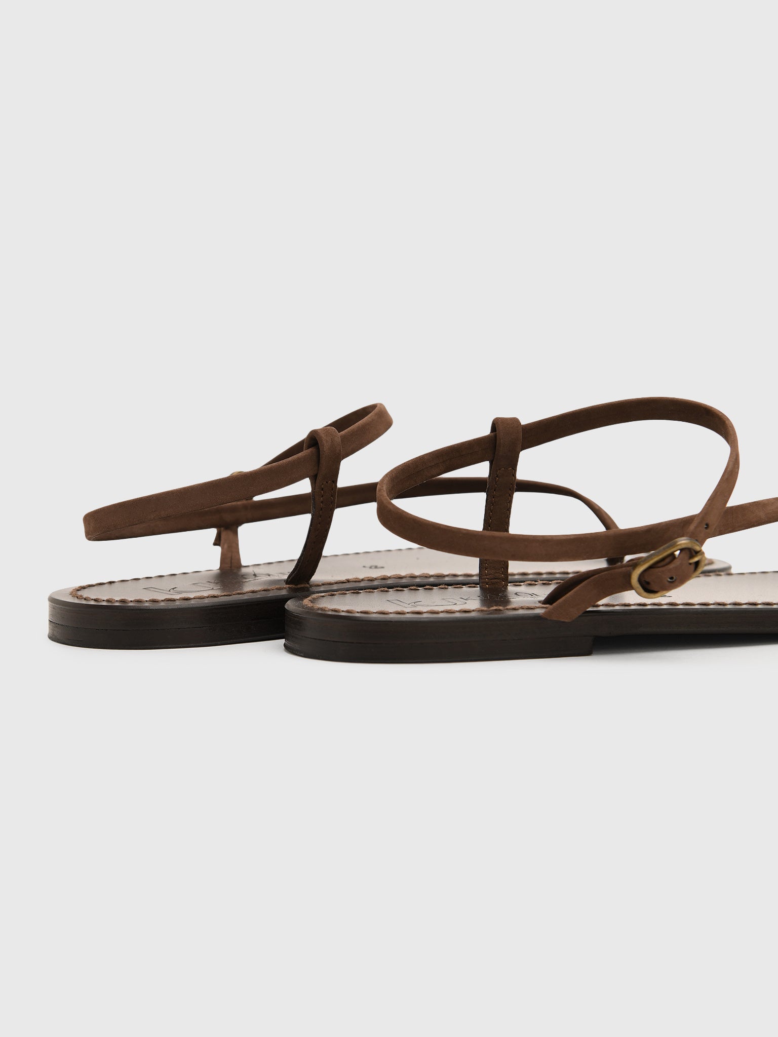 K Jacques Women's Vassili Moka Sandal - Saint Bernard