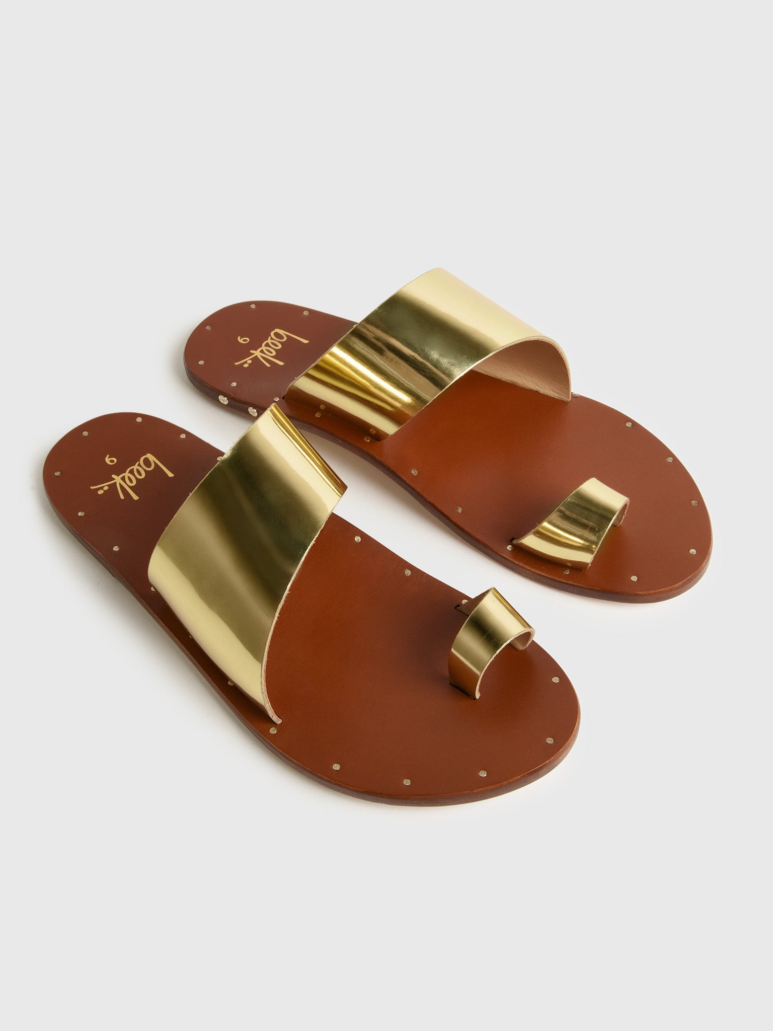 Beek Women's Finch Toe Ring Slide Sandal - Saint Bernard