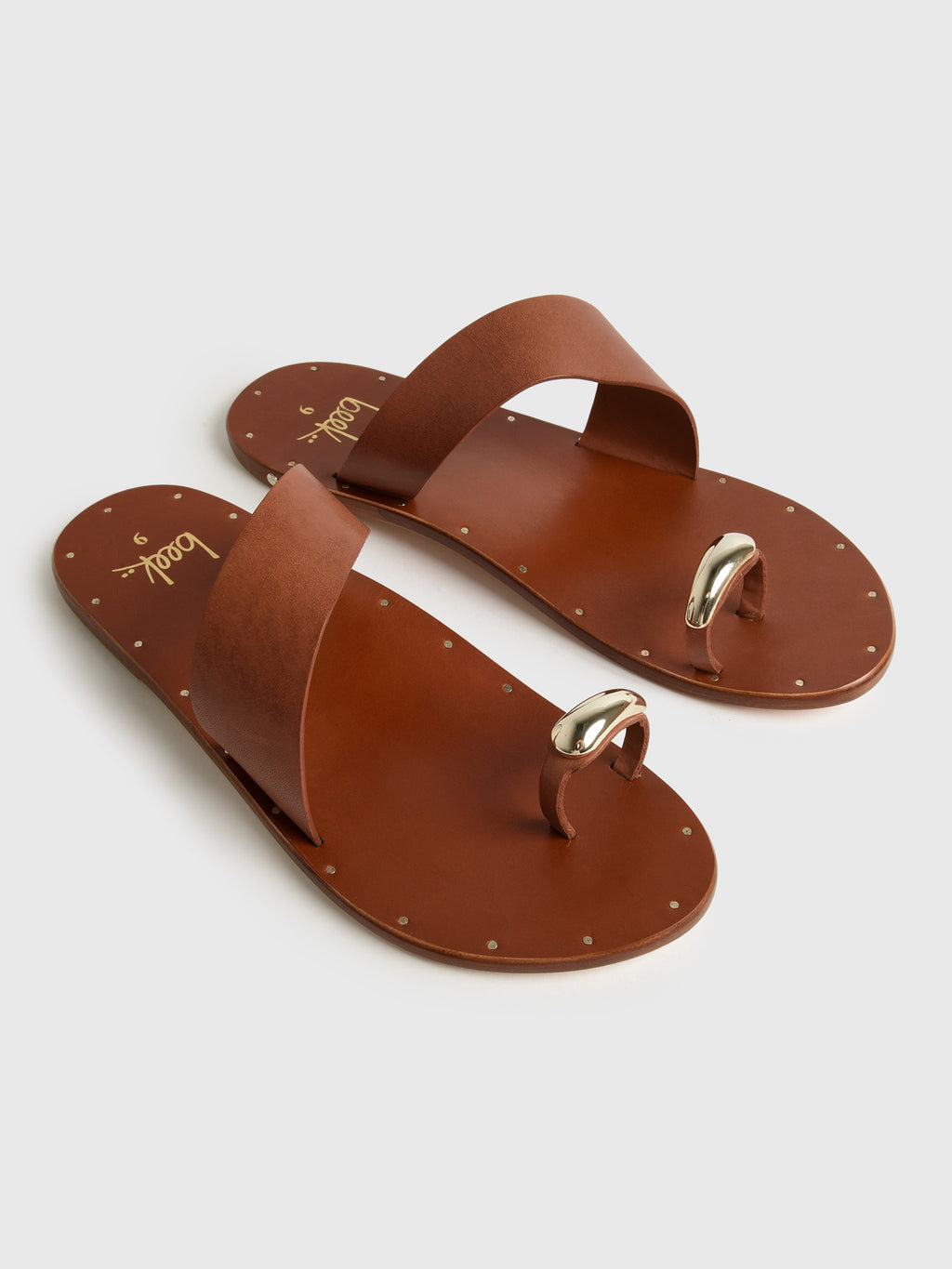 Beek Women's Goldfinch Toe Ring Sandal - Saint Bernard