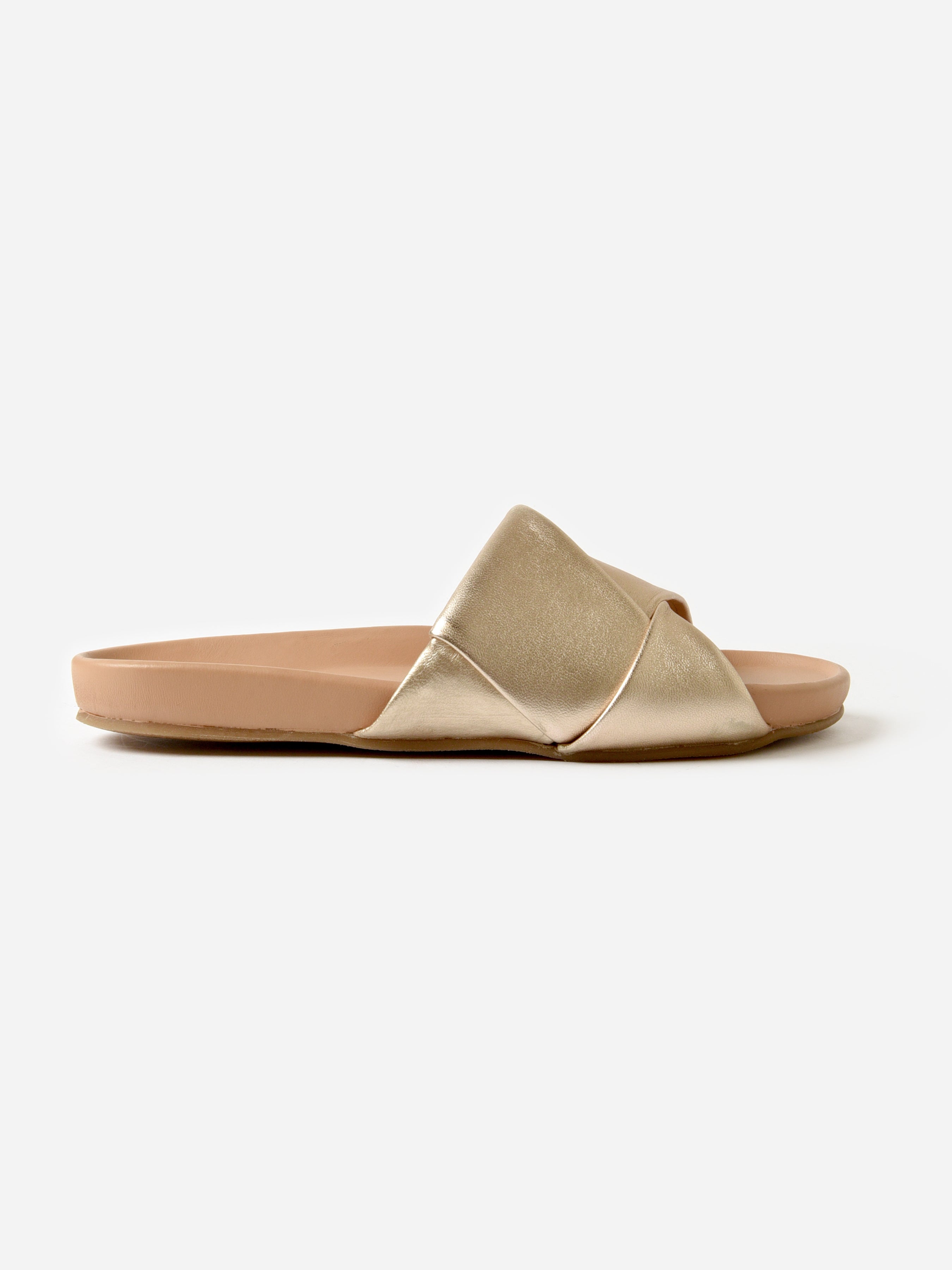 Beek Women's Tori Leather Slide Sandal | $260.00 | Saint Bernard