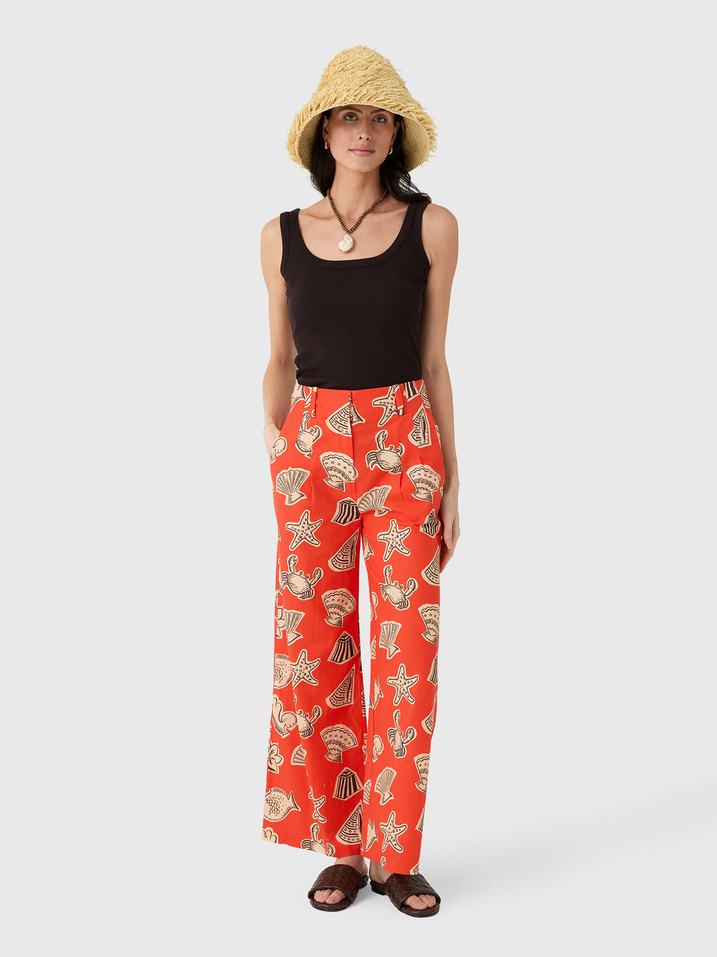 Simon Miller Women's Bloo Linen Pant - Saint Bernard