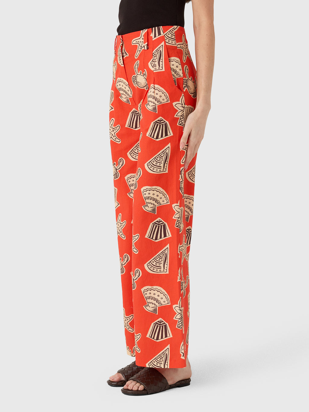 Simon Miller Women's Bloo Linen Pant - Saint Bernard