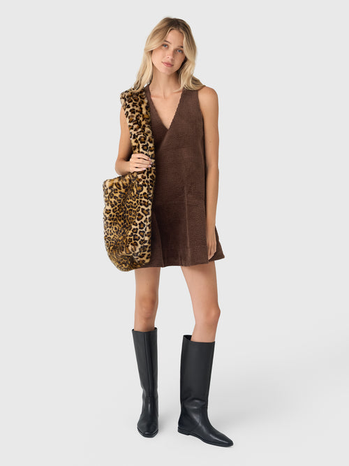 GANNI Women's Corduroy Mini Dress – Saint Bernard