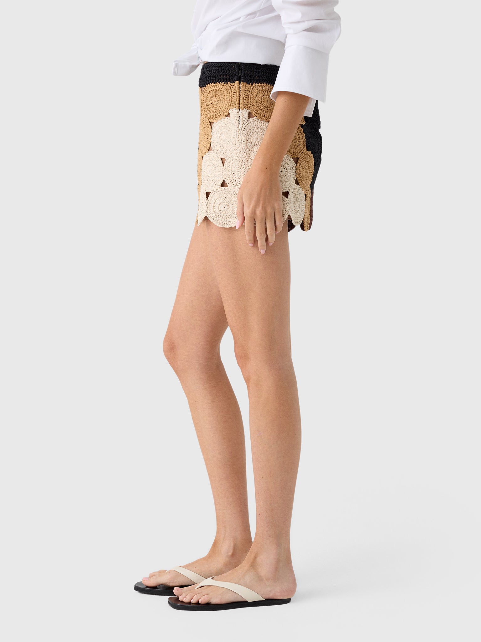 Simon Miller Women's Beep Beep Mini Skirt - Saint Bernard