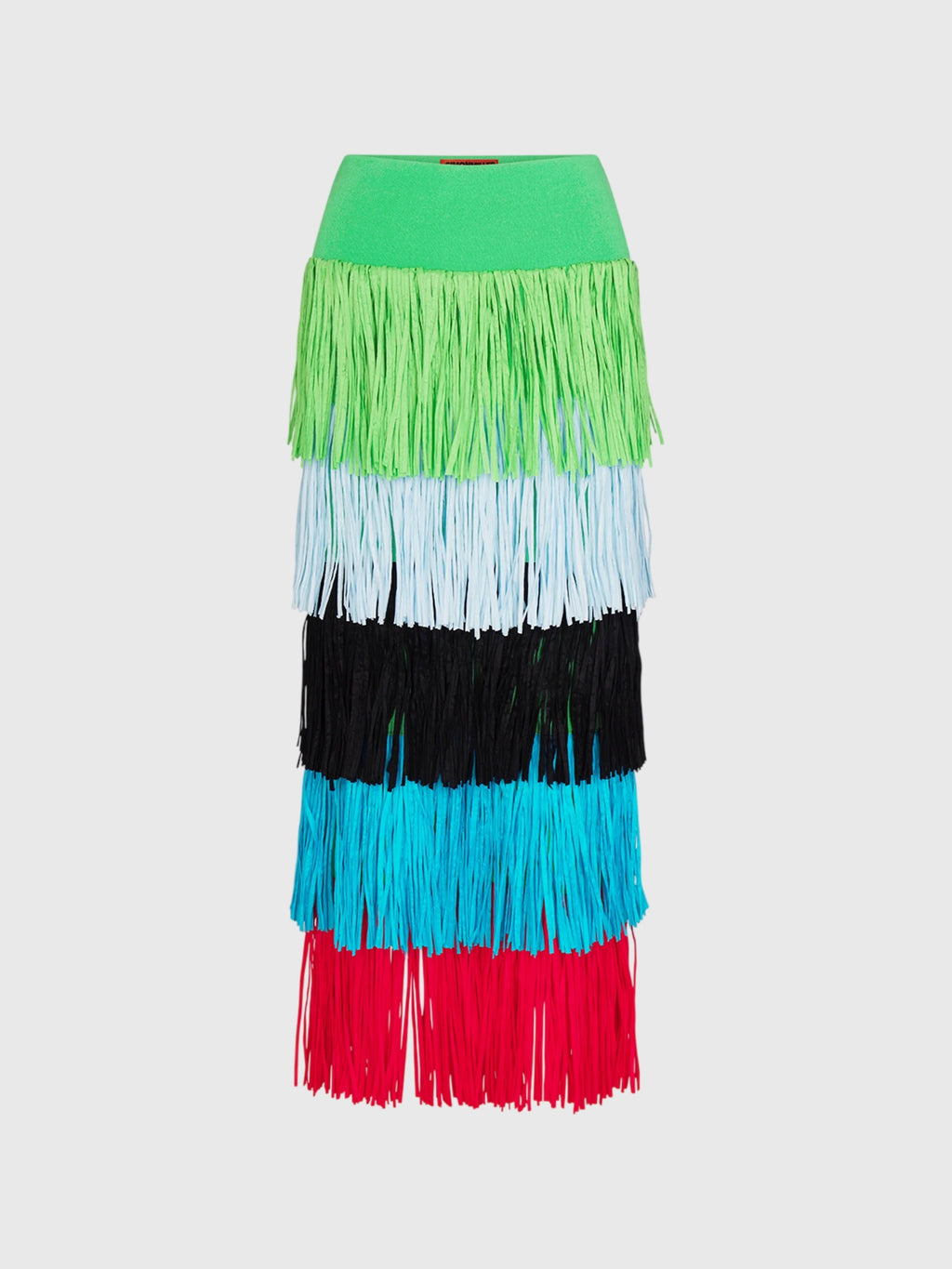 Simon Miller Women's Dio Fringe Knit Skirt