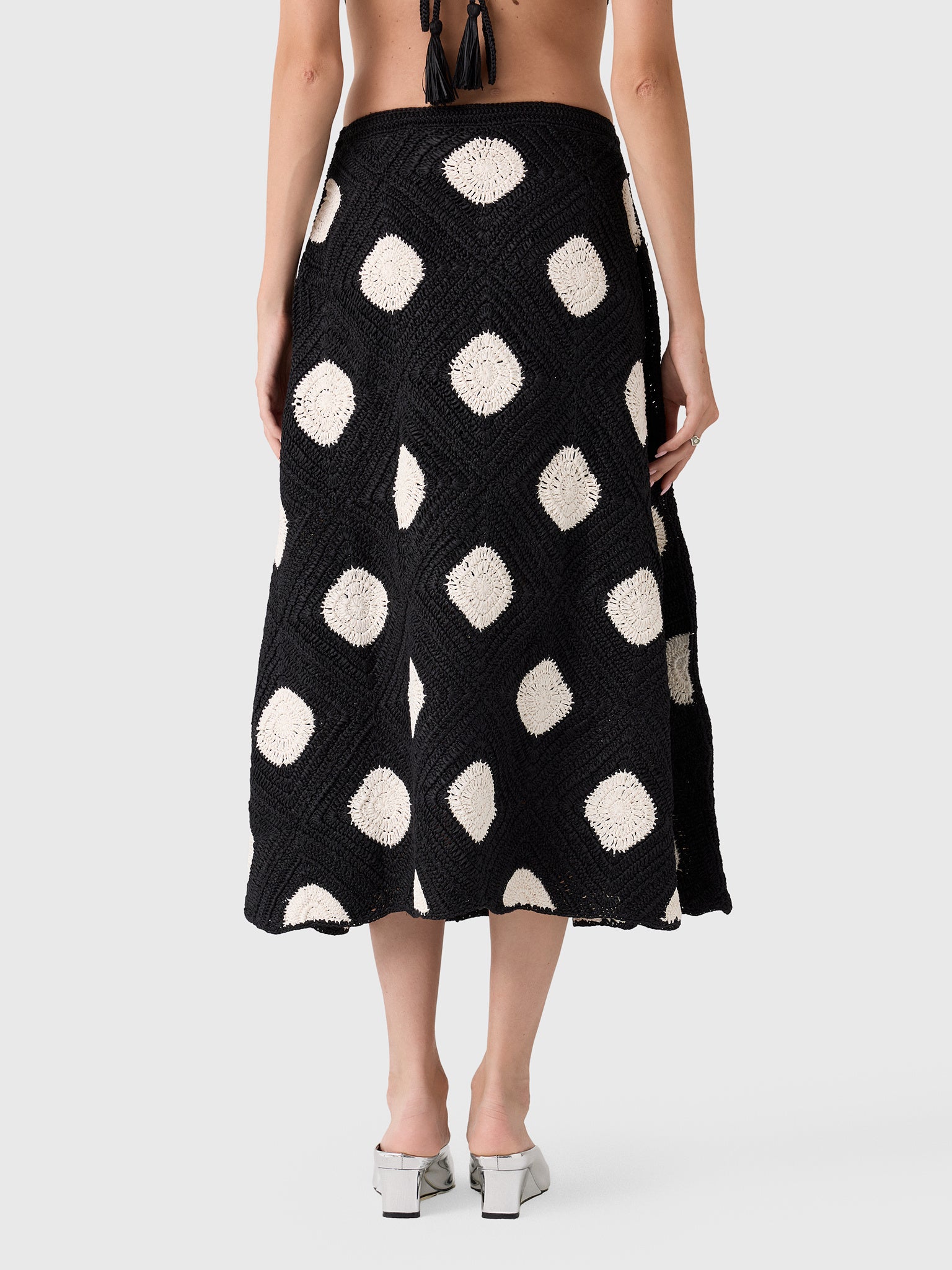 Simon Miller Women's Zorah Crochet Skirt - Saint Bernard
