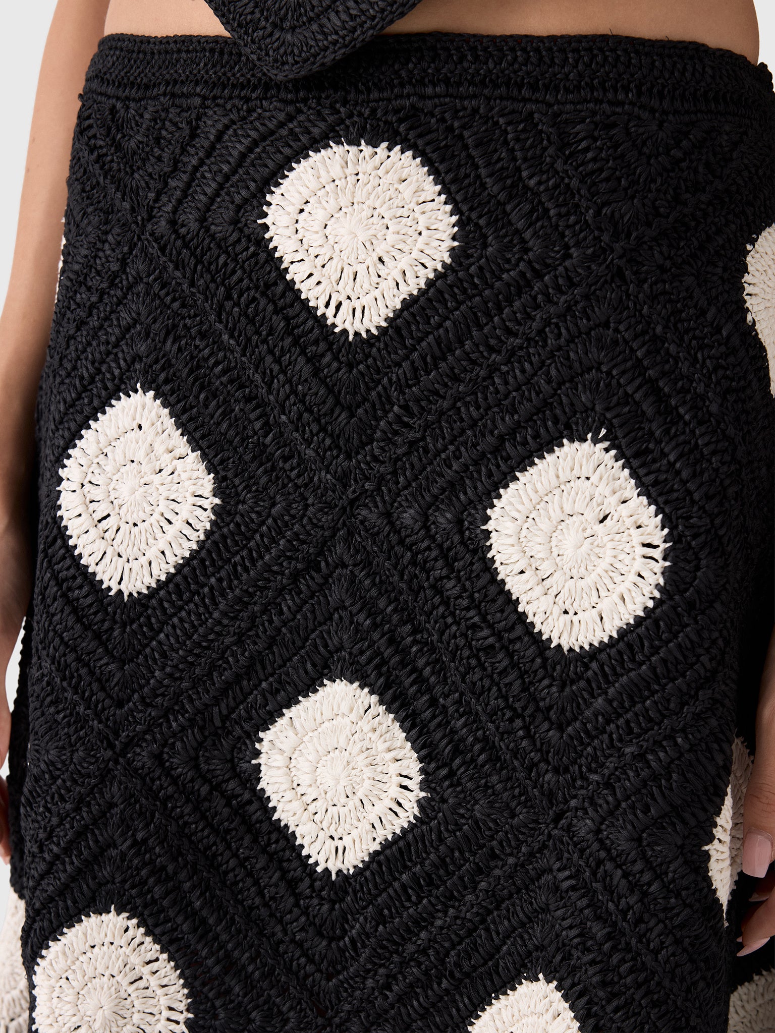 Simon Miller Women's Zorah Crochet Skirt - Saint Bernard