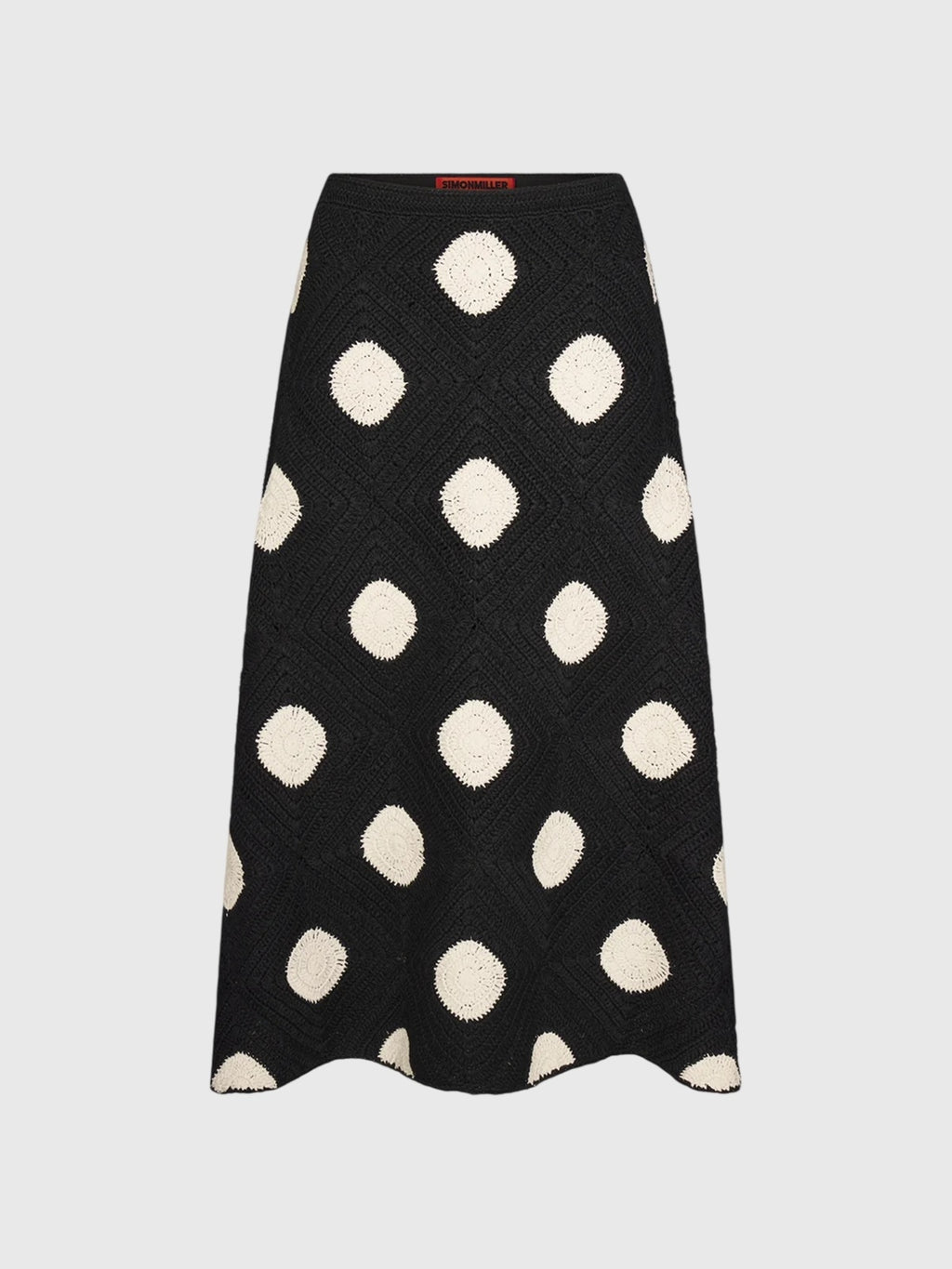Simon Miller Women's Zorah Crochet Skirt - Saint Bernard