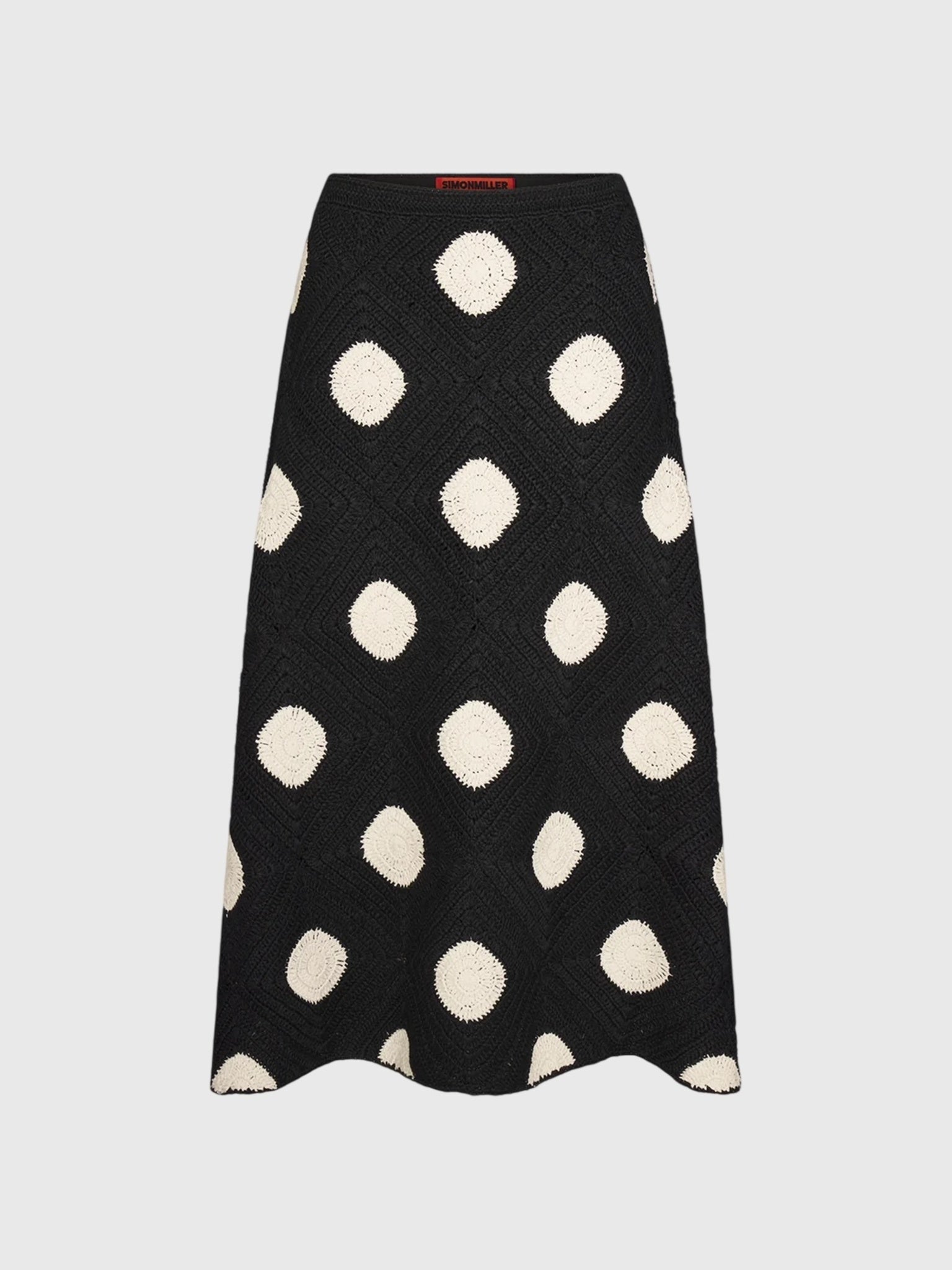 Simon Miller Women's Zorah Crochet Skirt - Saint Bernard