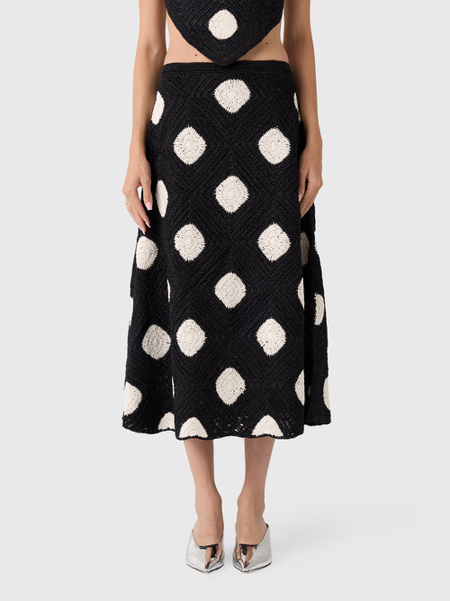 Simon Miller Women's Zorah Crochet Skirt
