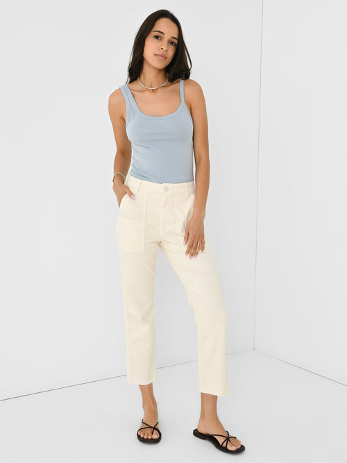 St. Agni Women's Cotton Asymmetric Tank