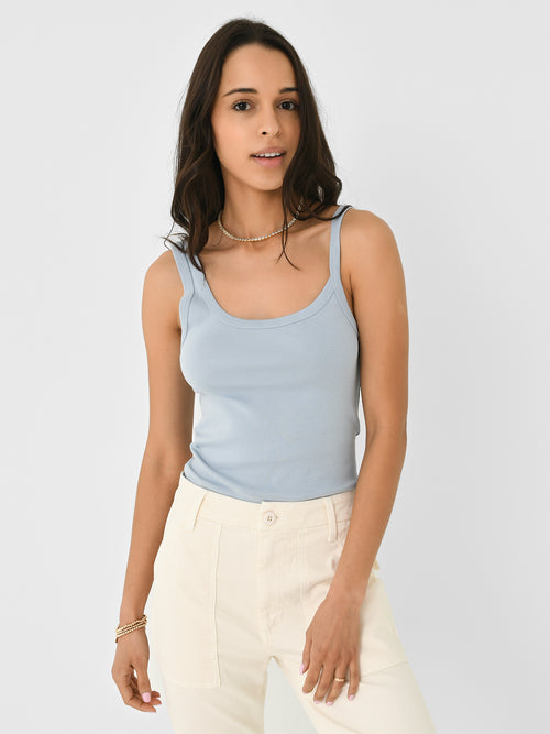 St. Agni Women's Cotton Asymmetric Tank