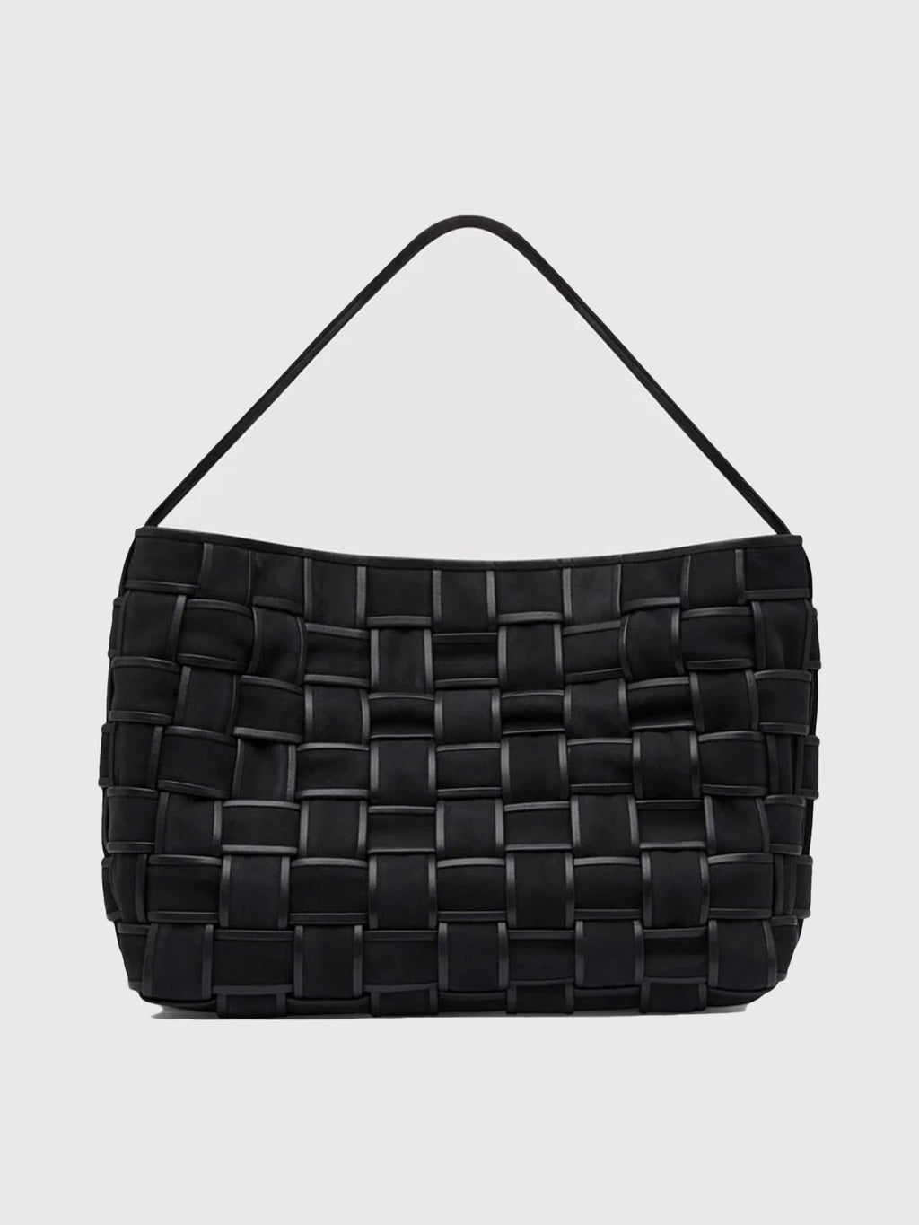 St. Agni Border Woven Large Tote - Saint Bernard