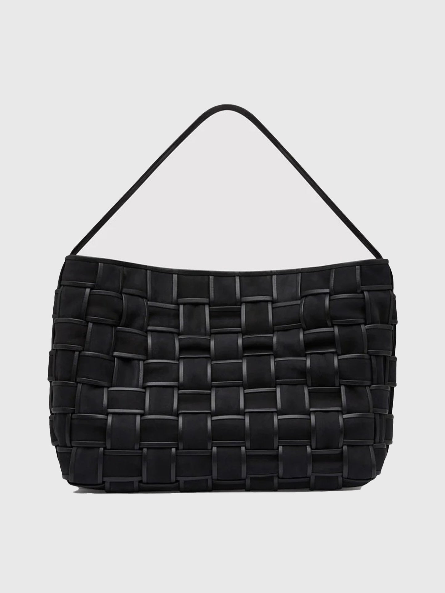 St. Agni Border Woven Large Tote - Saint Bernard