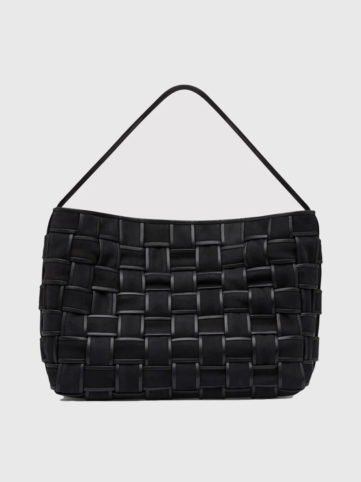 St. Agni Border Woven Large Tote - Saint Bernard