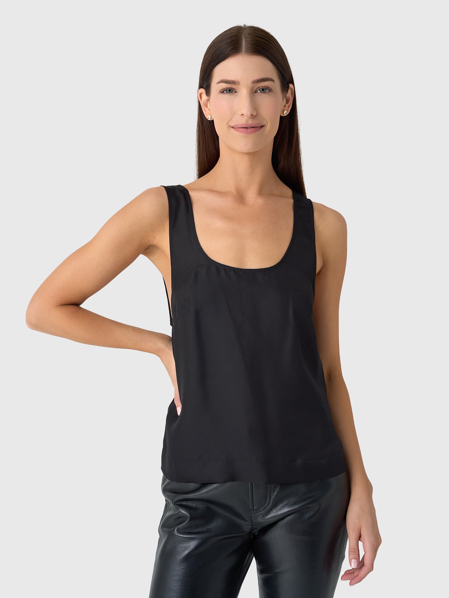 St. Agni Women's Jordan Button Up Top - Saint Bernard