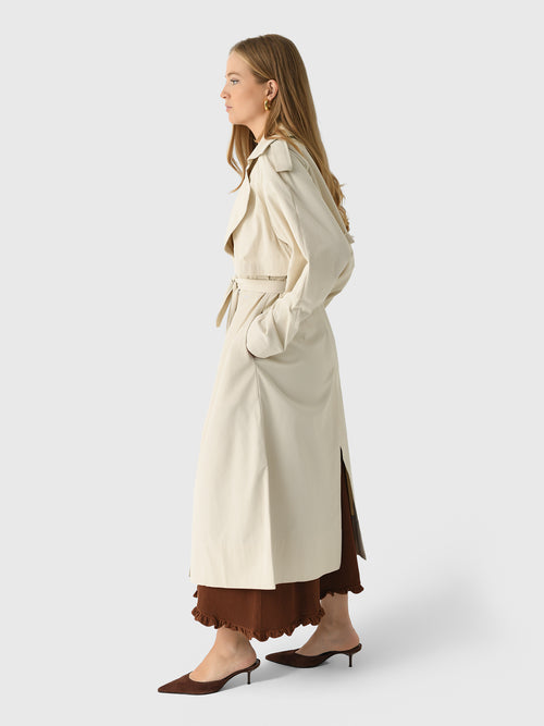 St. Agni Women's Relaxed Trench Coat