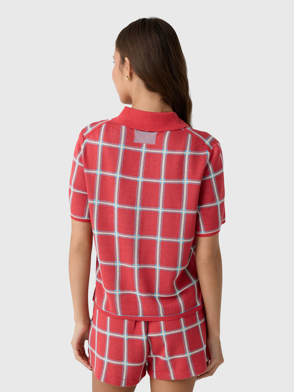 Guest In Residence Women's Picnic Plaid Shirt - Saint Bernard