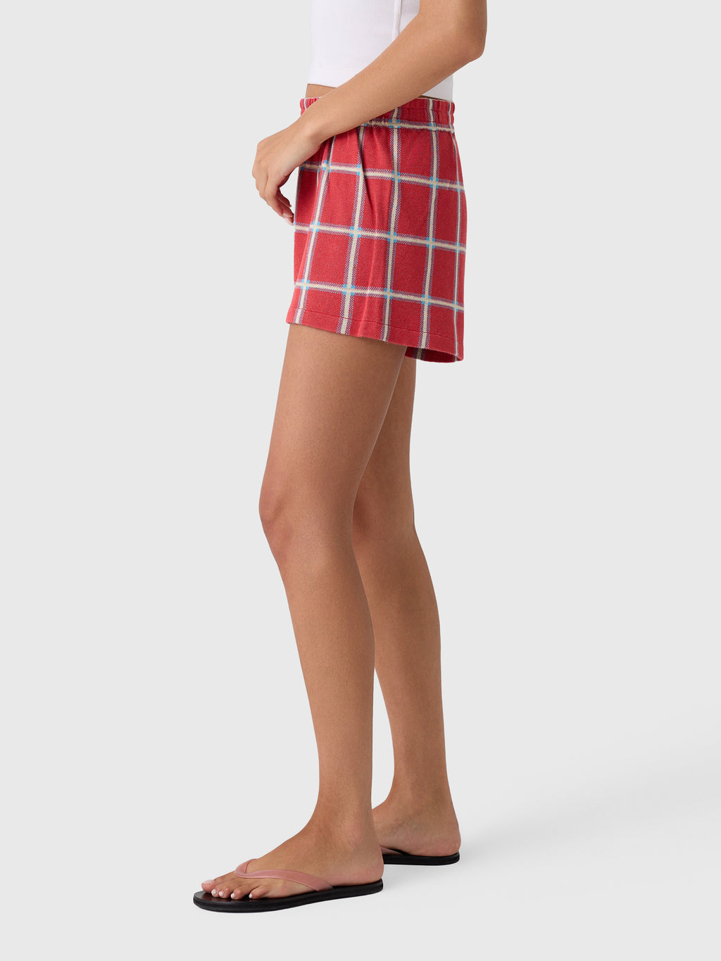 Guest In Residence Women's Picnic Plaid Short - Saint Bernard
