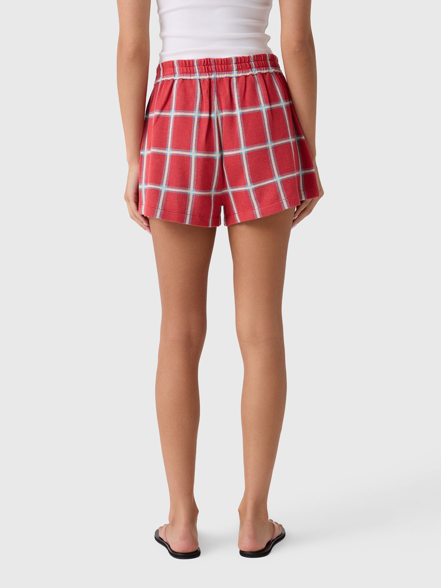Guest In Residence Women's Picnic Plaid Short - Saint Bernard