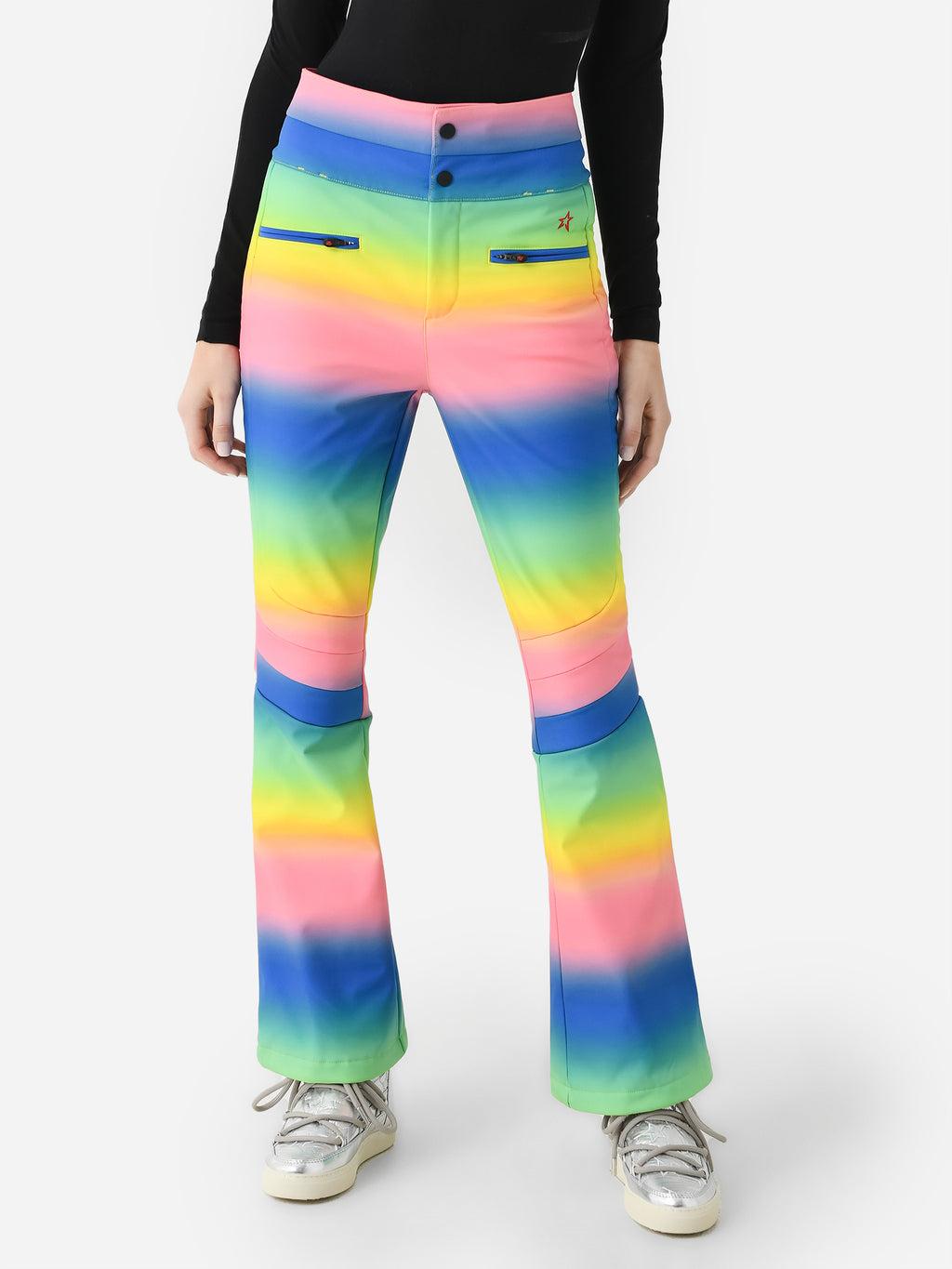 Perfect Moment Women's High-Waist Aurora Flare Ski Pant - Saint Bernard