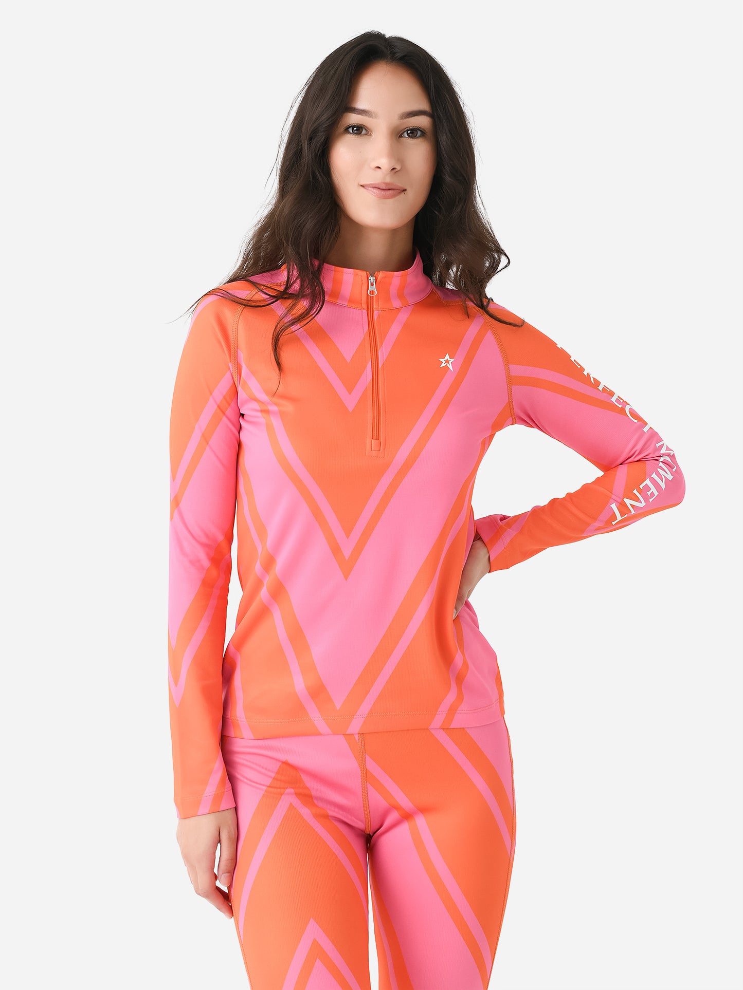 Perfect Moment Women's Thermal Half-Zip - Saint Bernard