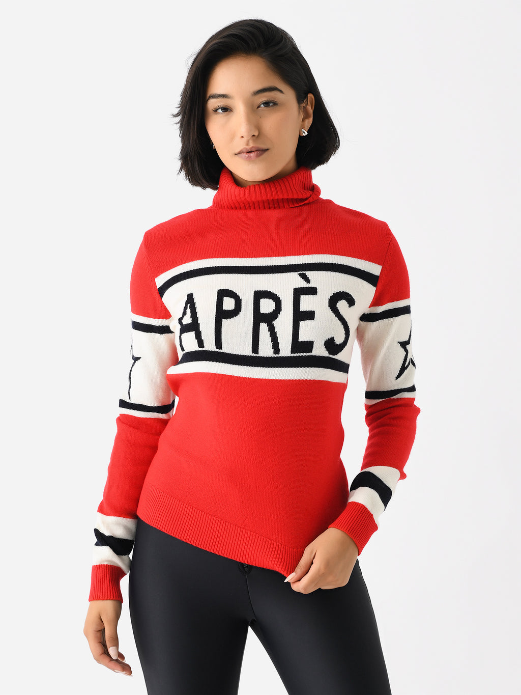 Perfect Moment Women's Après Merino Wool Sweater - Saint Bernard