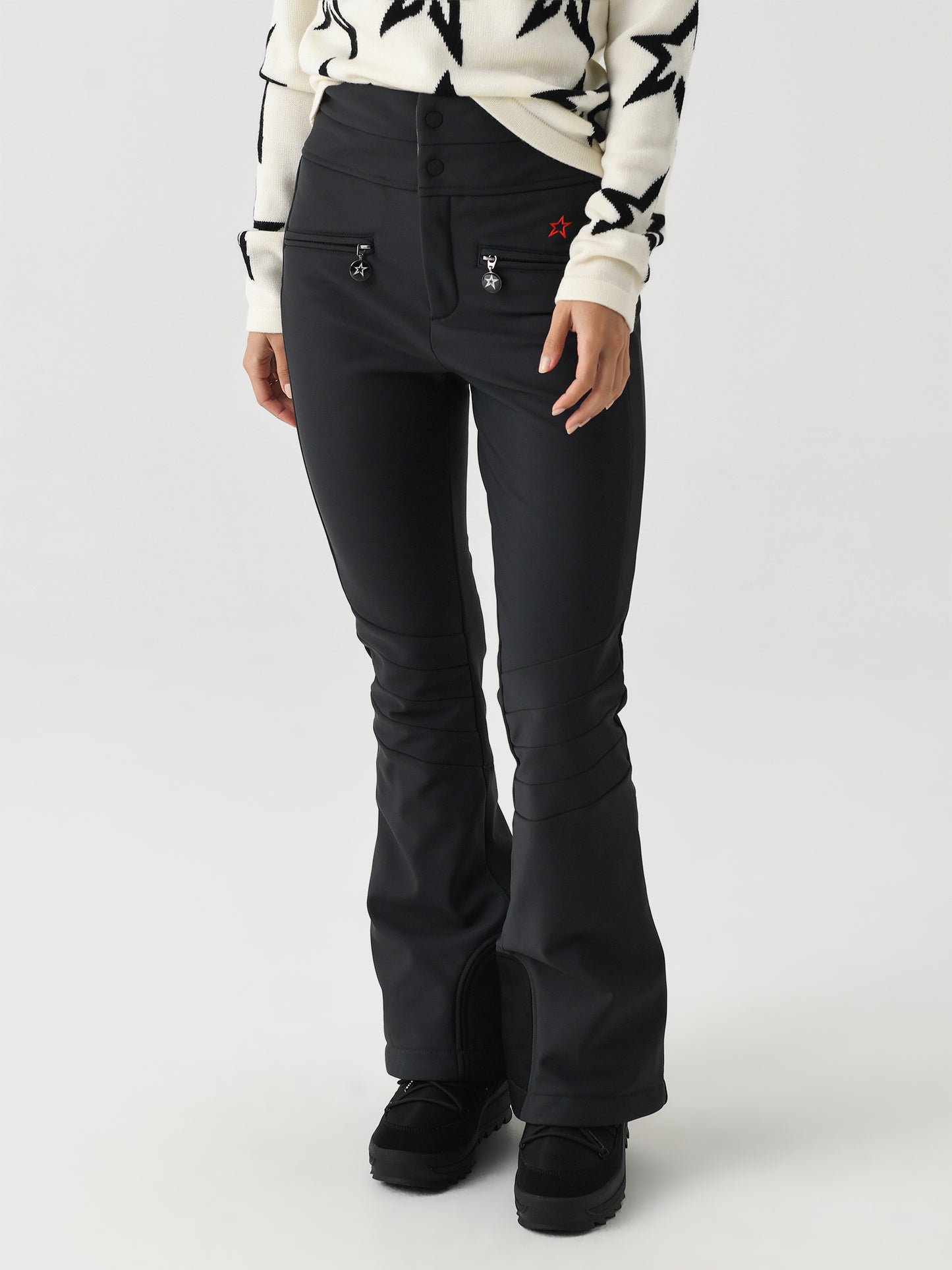 Perfect Moment Women's High-Waist Aurora Flare Ski Pant - Saint Bernard