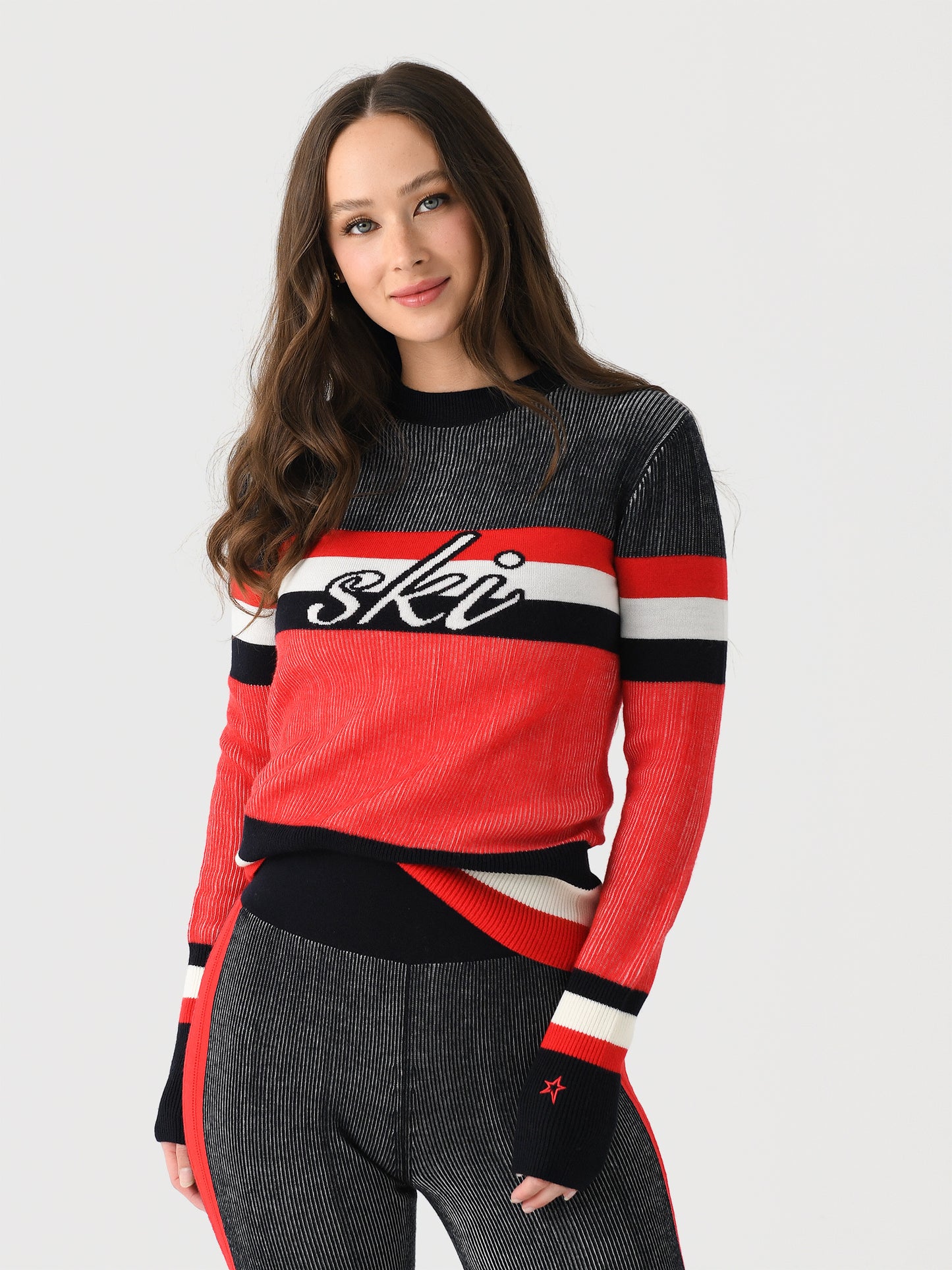 Perfect Moment Women's Evie Merino Wool Sweater - Saint Bernard