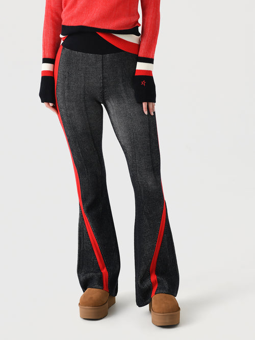 Perfect Moment Women's Evie Knitted Flare Legging