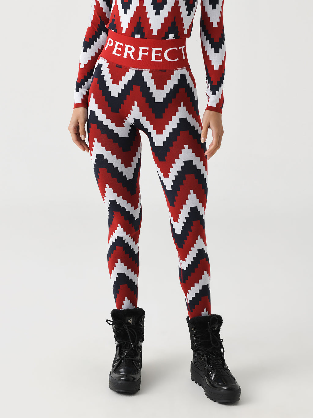 Perfect Moment Women's Jacquard Base Layer Pant - Saint Bernard